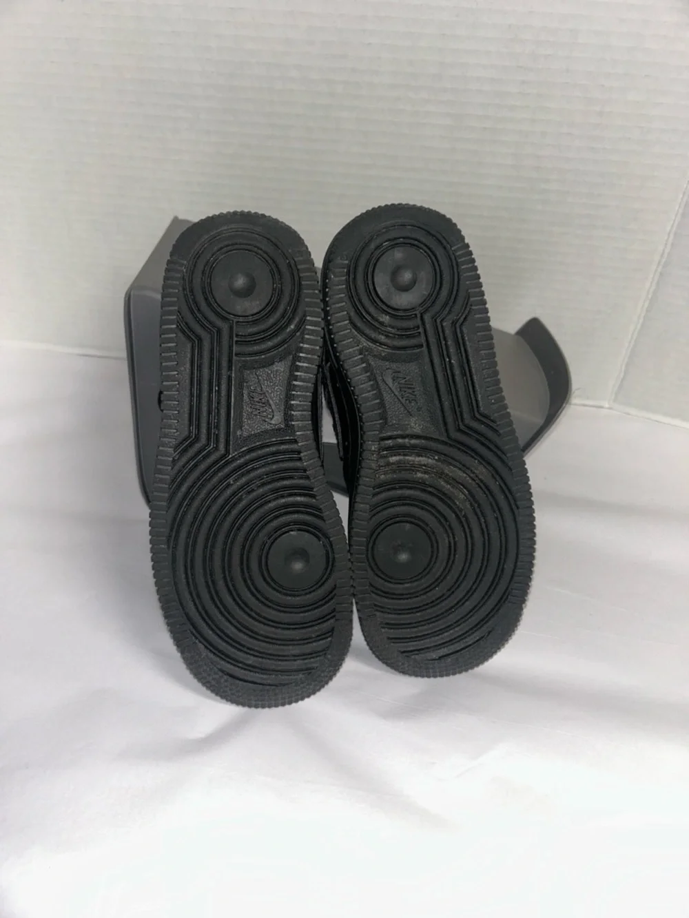 Nike Forcé 1 Kids Black Low-Top Sneakers